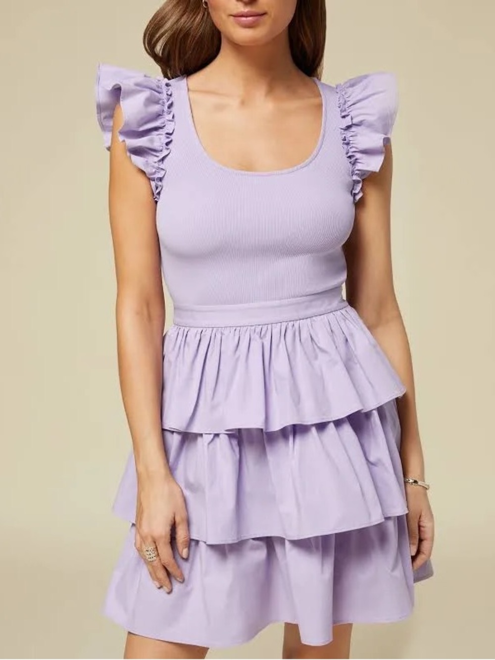 Rachel Parcell Ruffle Tank Dress - Picture 2 of 7